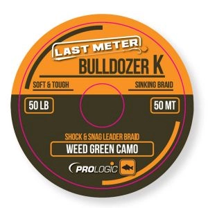 Prologic Šoková šnúra Bulldozer K Shock Leader 50m